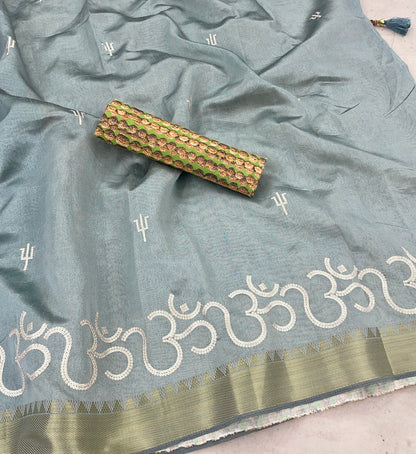 Elegant Handcrafted Saree – A Timeless Blend of Tradition & Style - RAMA